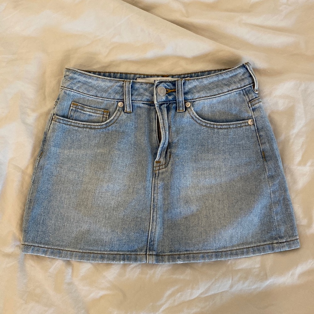 Brandy Melville Denim Mini Skirt